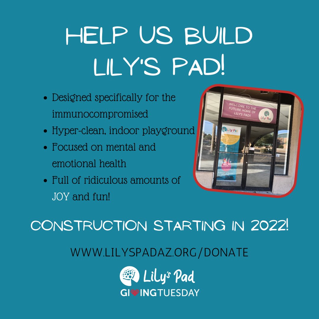 On this #GivingTuesday, please consider supporting <a href="/LilysPadAZ/">Lily's Pad</a>!  lilyspadaz.org/giving-tuesday/