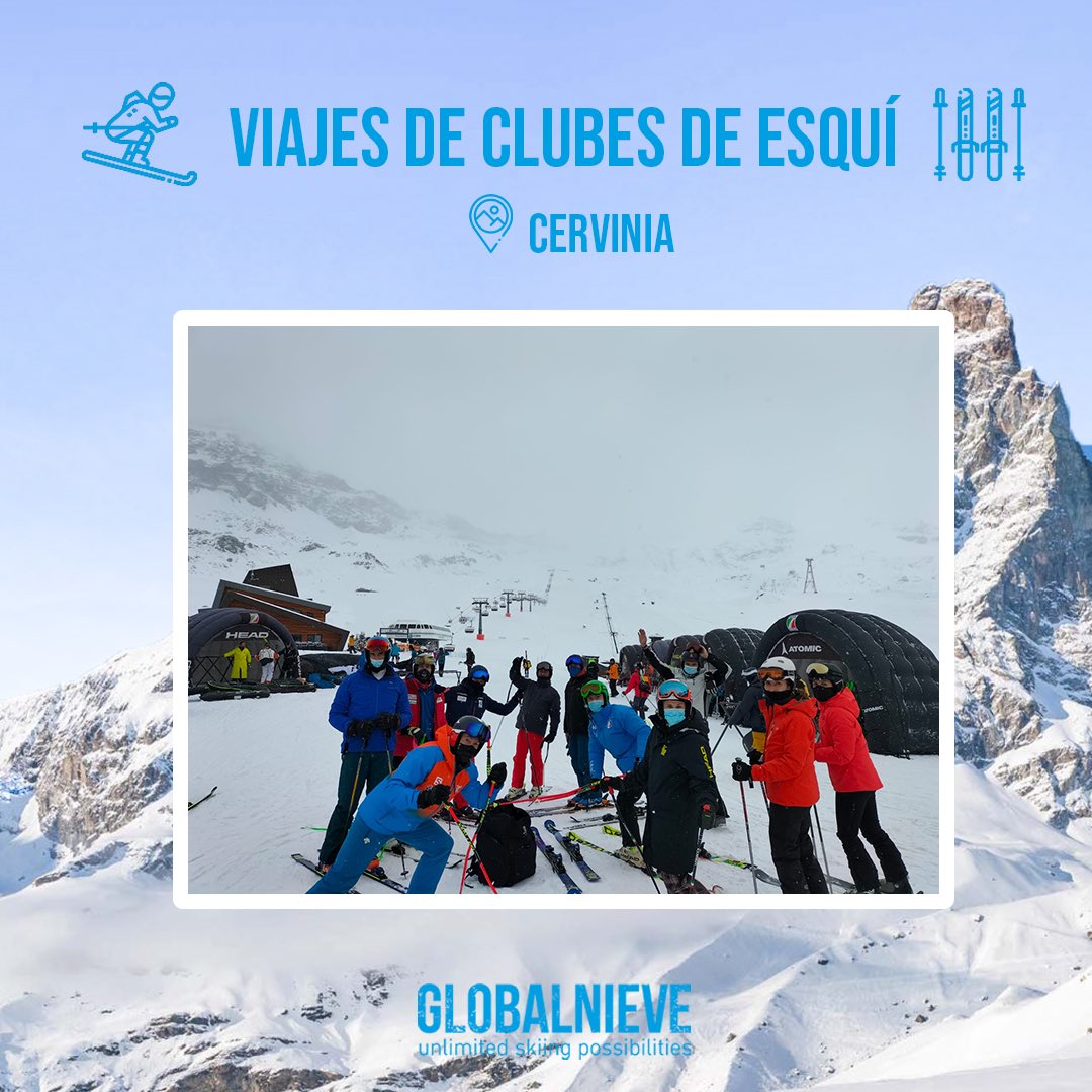 GlobalNieve's tweet photo. Nuevo stage y #TheSkiExperience en 🇮🇹 🏔  @CerviniaValt para el grupo ⛷ Masters de @3cesqui de @FMDInv ❄️
.
.
Gracias por la confianza en @GlobalNieve ☃️

.
.
#UnlimitedSkiingPossibilities 
.
.
.
.
.
.
. https://t.co/KkmYUE9TeT
