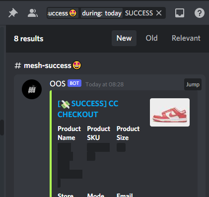 Thank you <a href="/OOS_Bot/">OOS Bot</a> <a href="/OOSMesh/">OOS Mesh</a> <a href="/thesoleradar/">soleradar</a> was driving but still able to get some pairs!