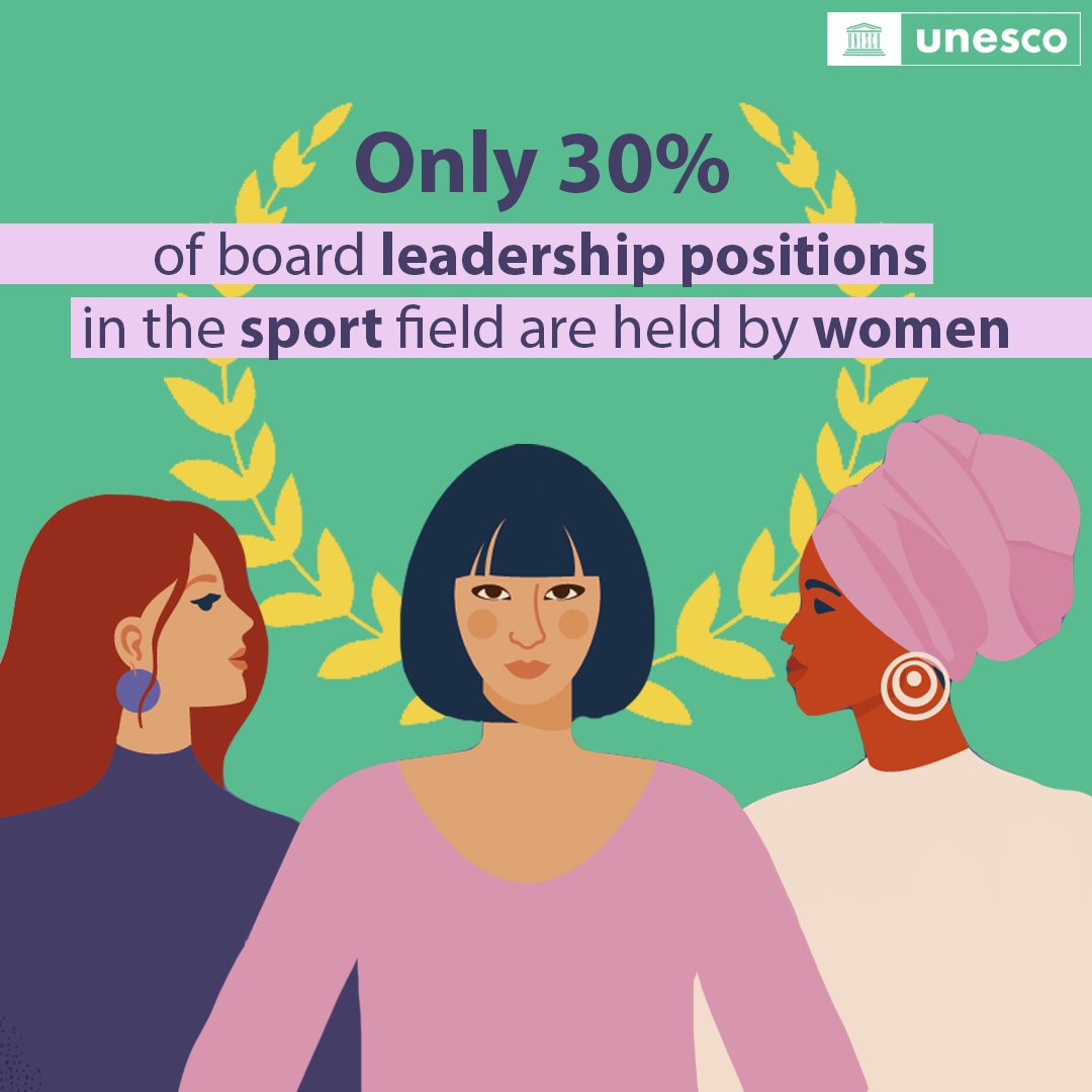 TafisaOffice's tweet photo. Only 30% of board leadership positions in the sport field are held by #women. Sport has huge potential to break down gender stereotypes, but women continue to be underrepresented. It’s time to #move4equality, in sports & everywhere! #Fit4Life
https://t.co/jE6u3dKZnr https://t.co/ljxQIWnfO0