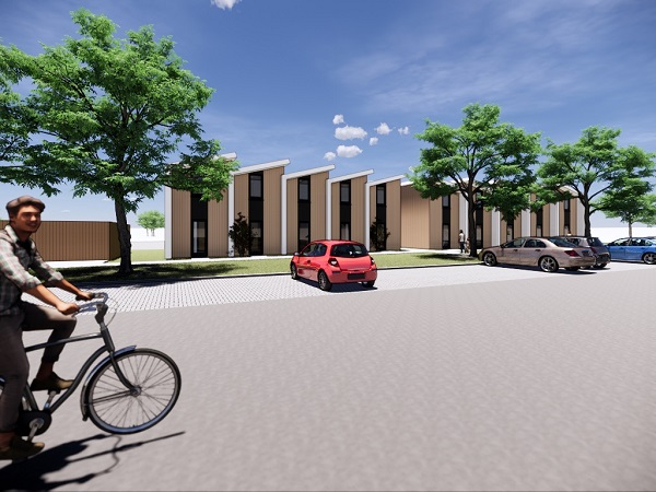 wonenlimburg's tweet photo. We zijn blij dat we met de #Kompaswoningen in #Maasbracht volgend jaar een aantal mensen een #welkomthuis kunnen bieden. Meer weten?  Kijk op: https://t.co/YXbgS0Gx0a. https://t.co/oT72DAr14I
