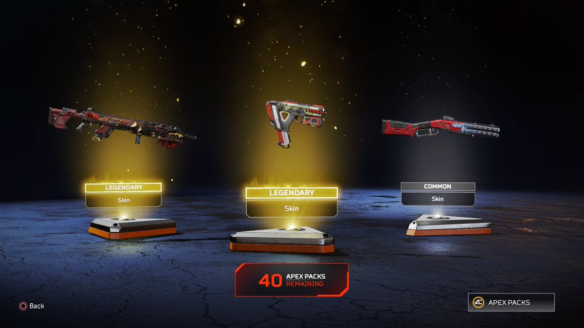 oofdanny's tweet photo. Two legendary items in one pack... Not too shabby #APEX #StreamerLoot https://t.co/xGphxA5Row