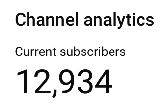 Almost at 13,000 YouTube subscribers, can any of you help me get there? Here is the subscribe link  youtube.com/user/rustybric…