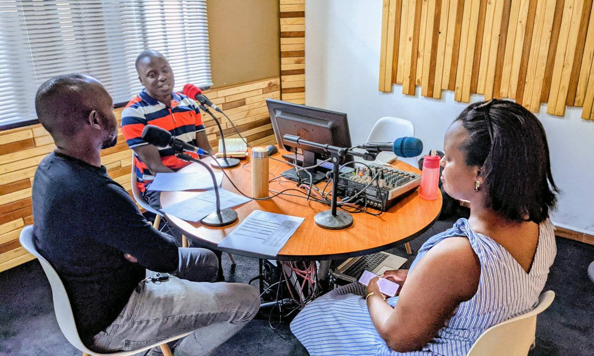LegalHubUG's tweet photo. Recording an episode of 'The Legal Podcast' hosted by our @IduwatOchom featuring @InnoJusticeUG's @RitaNgenzi &amp; @YungaTechUg's @Anatoli411 discussing access to justice innovations in Uganda. The podcast will be available soon on  https://t.co/nvNIVUlLyp https://t.co/v6j9NGBwwa https://t.co/ugsok5hF0s