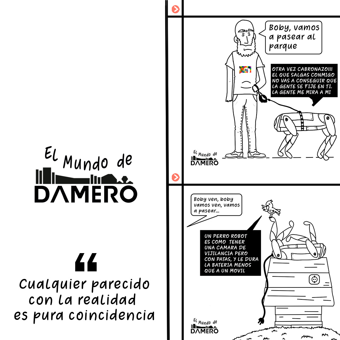 sa_ga_sa's tweet image. Mi compra este año en Black friday un perro robot #perrorobot #perro #Blackfriday #sgsdamero #comicdamero