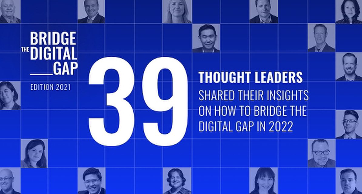 And it’s OUT! The most insightful study of the industry is here 🚀

39 thought leaders got together in this collaborative project to share with you the best insights on how to bridge the digital gap 💥

➡️ You can check the study here: lnkd.in/dqUR4v_Z 

 #bdg2021