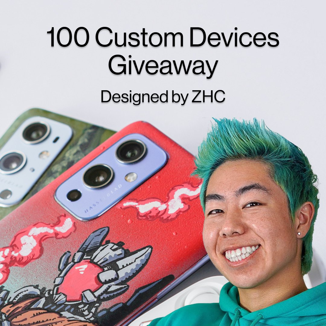 OnePlus_USA's tweet image. We customized 100 OnePlus devices with @zhc_yt for a grand giveaway! Winners will be announced every day until 12.10! 

Enter here: gleam.io/competitions/3…

#zhc #OnePlus #Giveaway