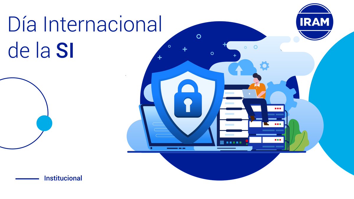 La transformación digital requiere que tus sistemas 💻sean seguros para evitar ciberataques ⚠️.   
Protegé la confidencialidad y disponibilidad de los datos. Conocé la certificación ✅ de la IRAM-ISO/IEC 27001 en 👉 iram.org.ar/servicio/siste… 

 #SeguridadDeLaInformacion