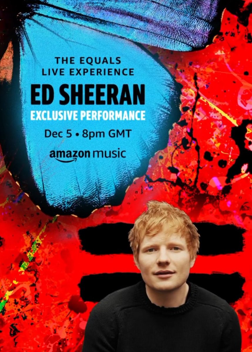 Fancare_'s tweet photo. The equeals live experience @edsheeran
5 de diciembre en #Amazon

https://t.co/AkXBFNwnaH
#edsheeran #Equals https://t.co/wuFGcYwWLs