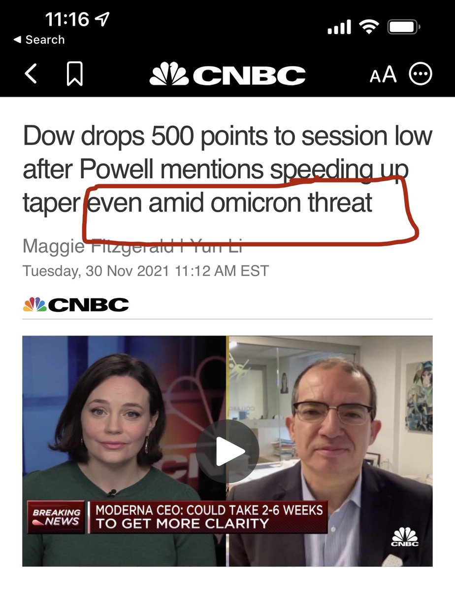 Notice how they are already setting Powell up to walk back his comments? 

Cop out is already in the headline lol… 🤣

You can’t make this stuff up.