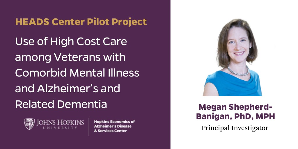 HEADSCenter's tweet photo. This #HEADSCenter pilot led by @BaniganMegan will provide a foundation to develop health system strategies that improve care coord. and quality for Vets 65+ with pre-existing mental illness and new ADRD diagnosis.@Kate_EM_Miller #DukePopHealth #DurhamADAPT https://t.co/UC6iiI8ysg https://t.co/cyBe5wjEUN