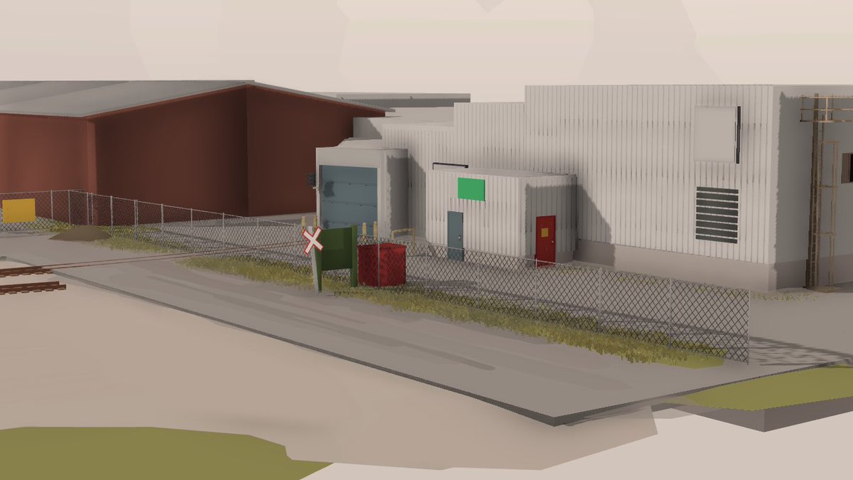 MeisterTerrain's tweet photo. Working on one of the massive industry deserved by the ACJ (fictional railroad) the Résolut, Kenogami paper plant https://t.co/u1ZRMiPfx8