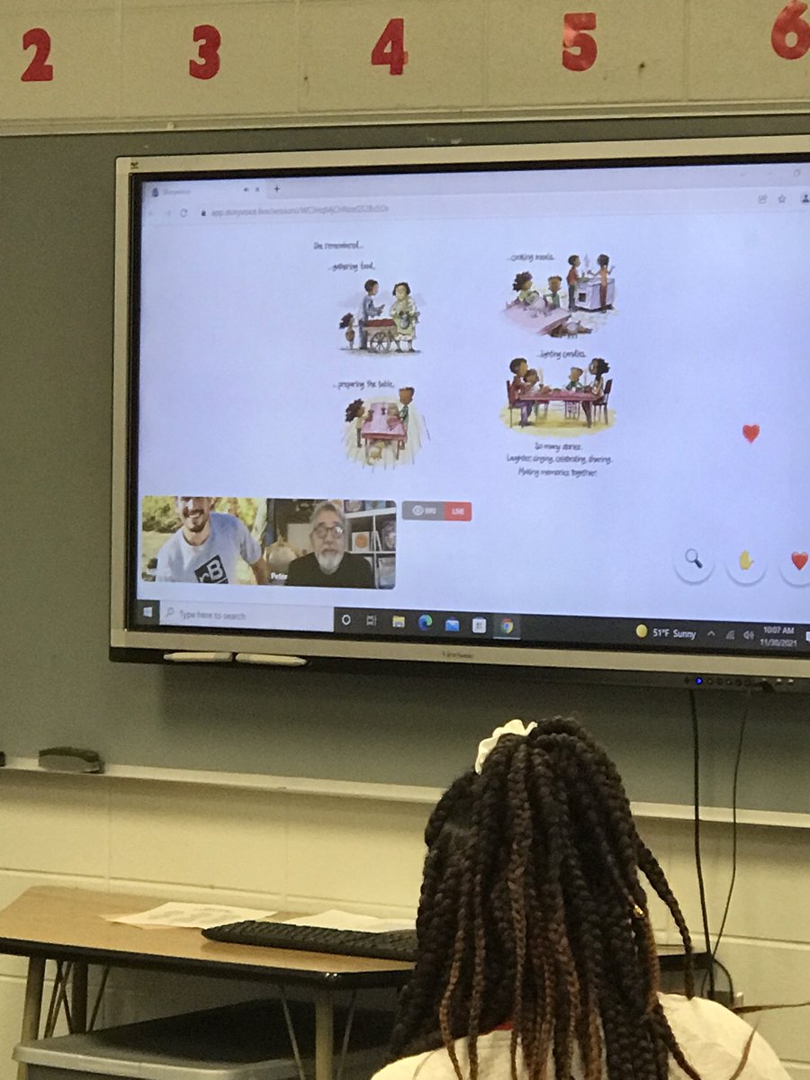 KnoxSODlibrary's tweet photo. We enjoyed hearing from Peter H. Reynolds as he read aloud his new book, Our Table! #teamselma #teamsod #ourtable https://t.co/5gwhmqdxYz
