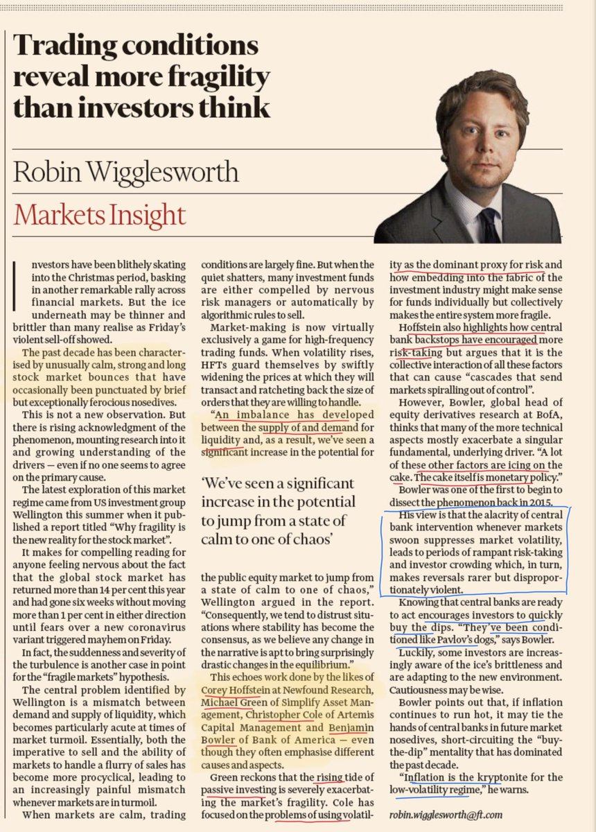 BE WARNED. An entire generation (a growing % quitting jobs and day trading  stocks or crypto) —🙈 has not seen a downturn📉 A graduate of college in  2009 (now aged ~35) —🤩has