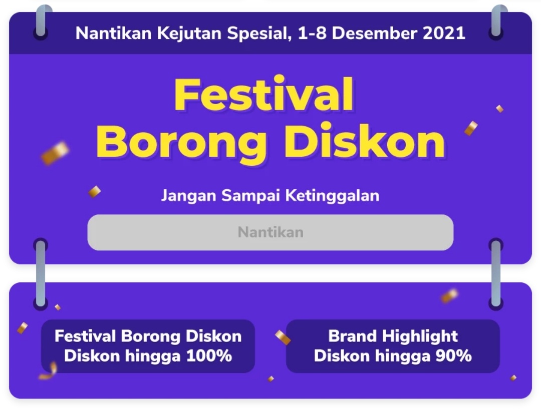 RacunBelanja's tweet photo. Cek halaman promo Selalu Official Store Tokopedia jam 00:00 ⏰

https://t.co/za69AFKnTl https://t.co/4DMVysQuI6