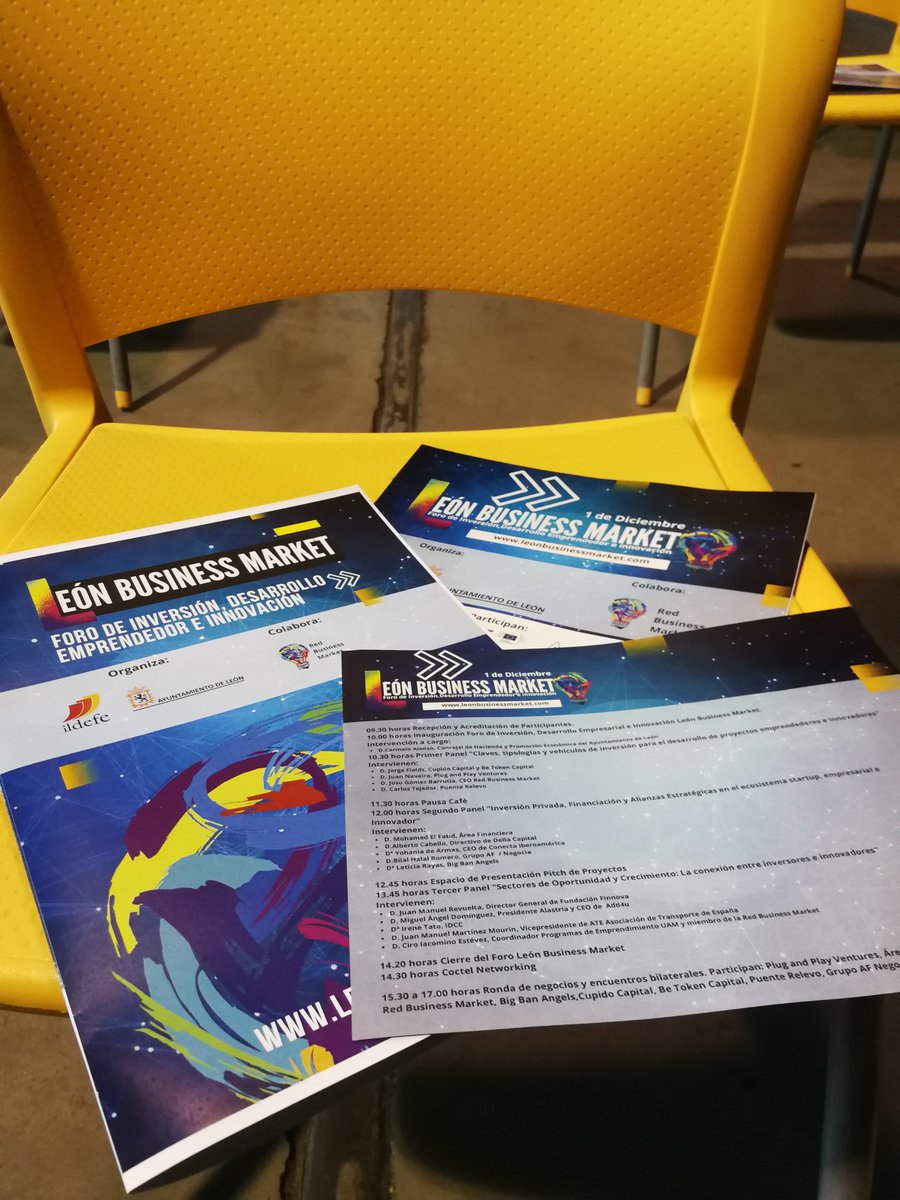 Ildefe's tweet photo. 📸Ultimando detalles para #LeonBusinessMarket mañana en #leonesp
#inversion #emprendimiento #innovacion #talento #TalentoLeon
@LeonAyto https://t.co/TgkEKwsv5B