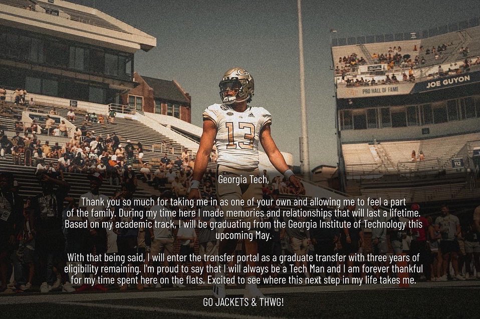 Thanks for everything, GT 💛