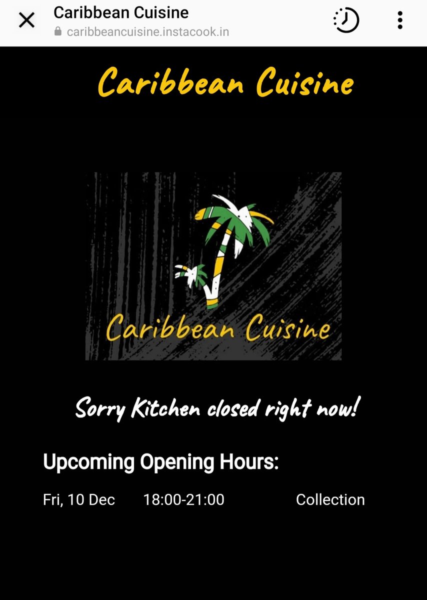 We officially have a website! It's amazing & will be live on Saturday!! 🇯🇲🖤 Caribbeancuisine_nuneaton IG