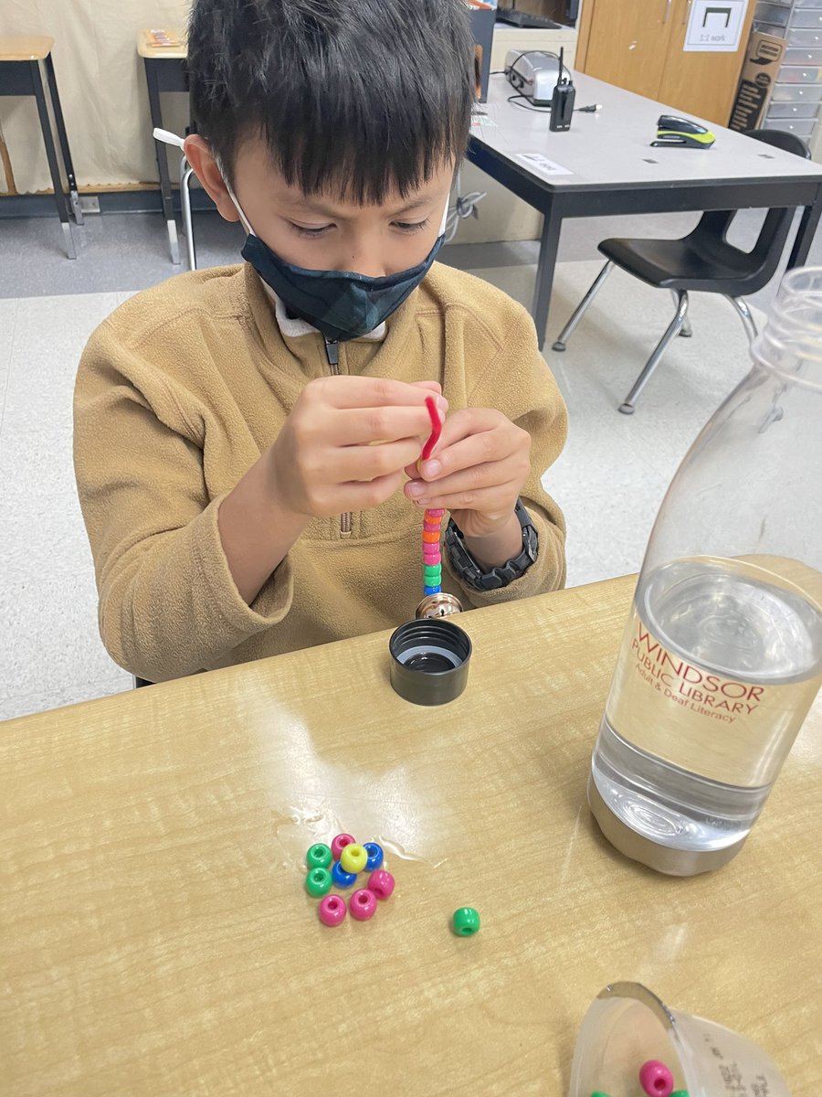 We are making our own musical instruments in music today! 🔔 
<a href="/JAMMustangs/">McWilliam Mustangs</a>