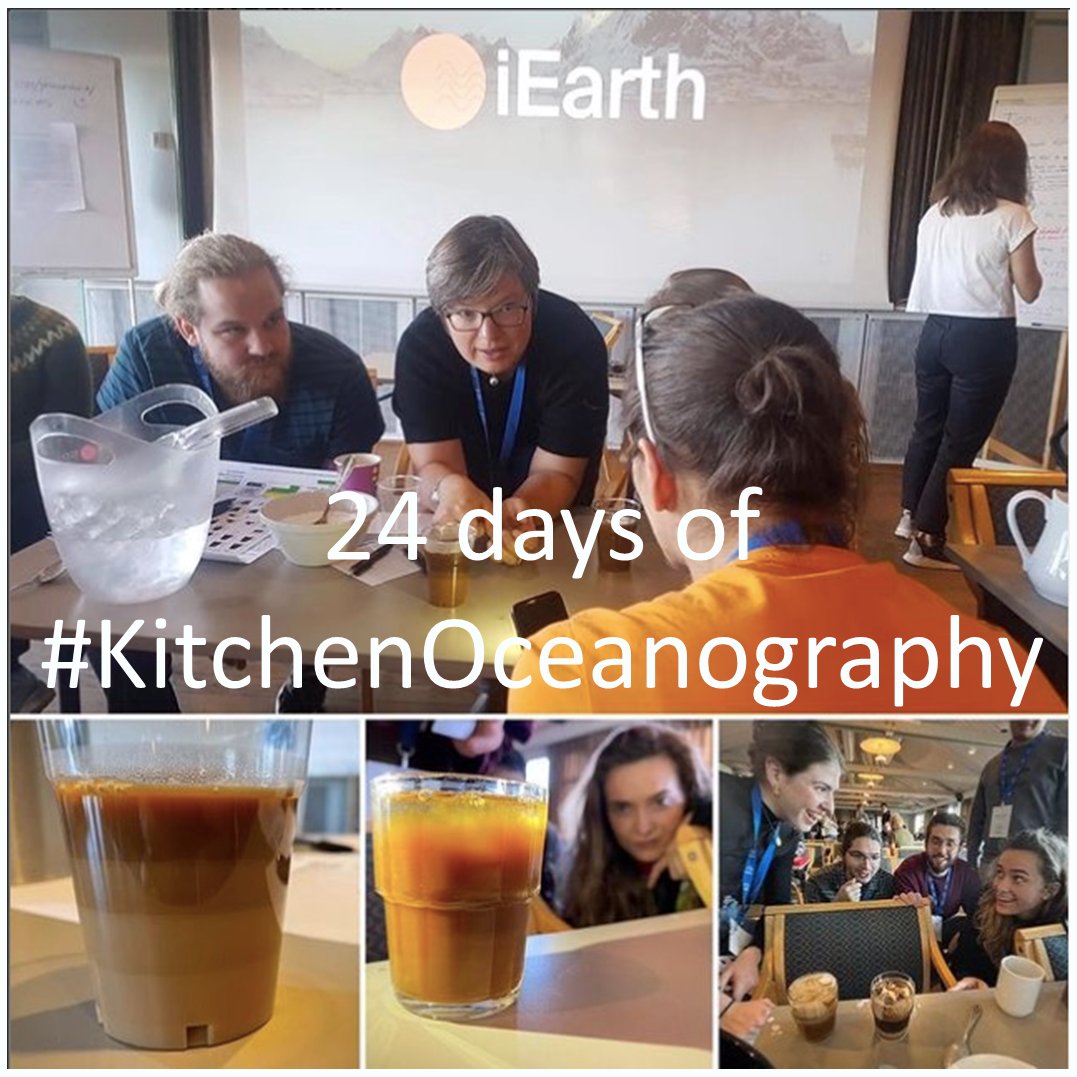 iEarth_no's tweet photo. IEarth will tomorrow on December 1st start our first #iEarth4U adventcalendar. The calendar is made by @Meermini and includes 24 experiments on oceanic processes. Do you know other fun hands-on experiments in your field? Let us know for next year 🎅🏻 #KitchenOceanography https://t.co/gqMw7wuvcz