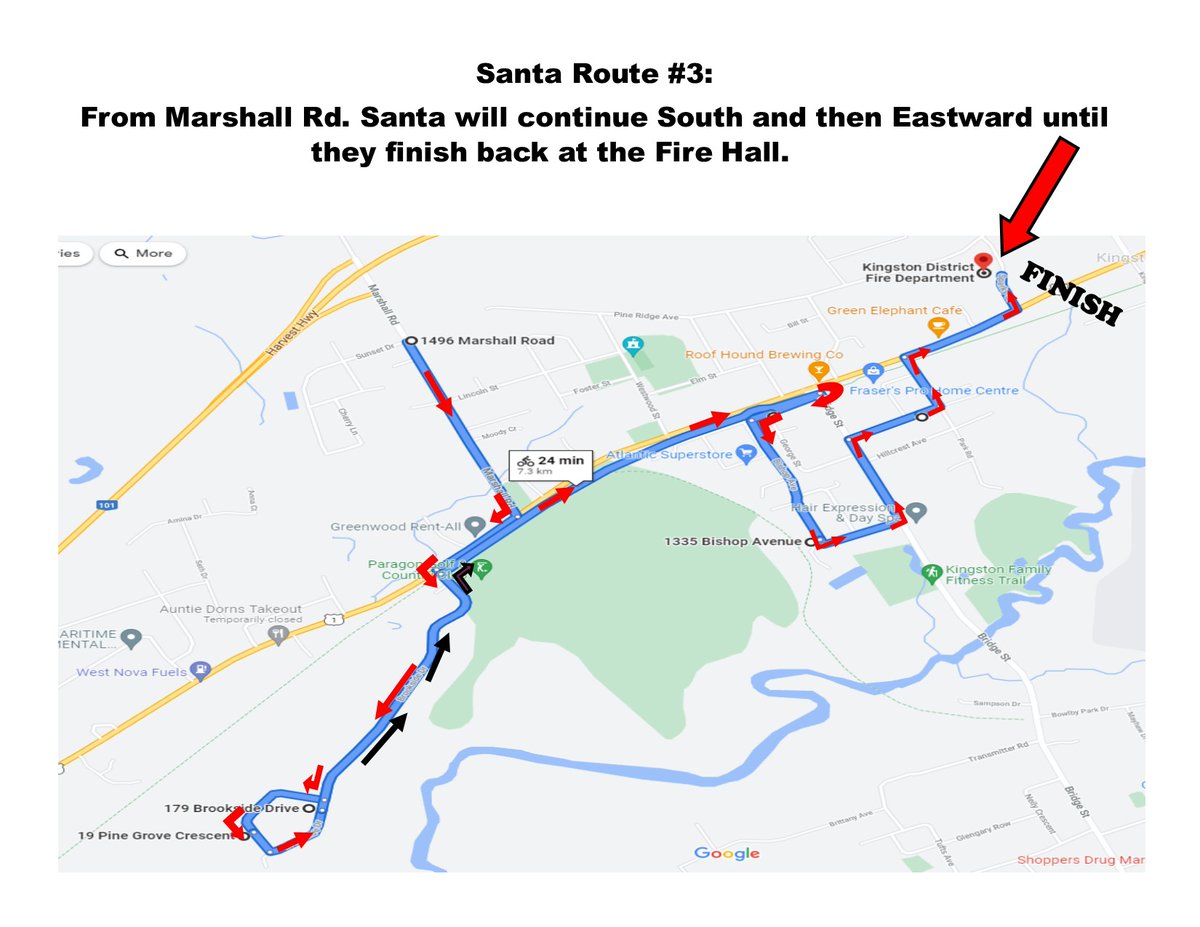 Village of Kingston Santa Drive Thru Tour.  Friday Dec 3rd @ 6pm.  Starting on Albro Drive in Oakhurst Subdivision.  Wave to Santa as he drives by.  See poster and routes.  All routes are subject to change without notice.