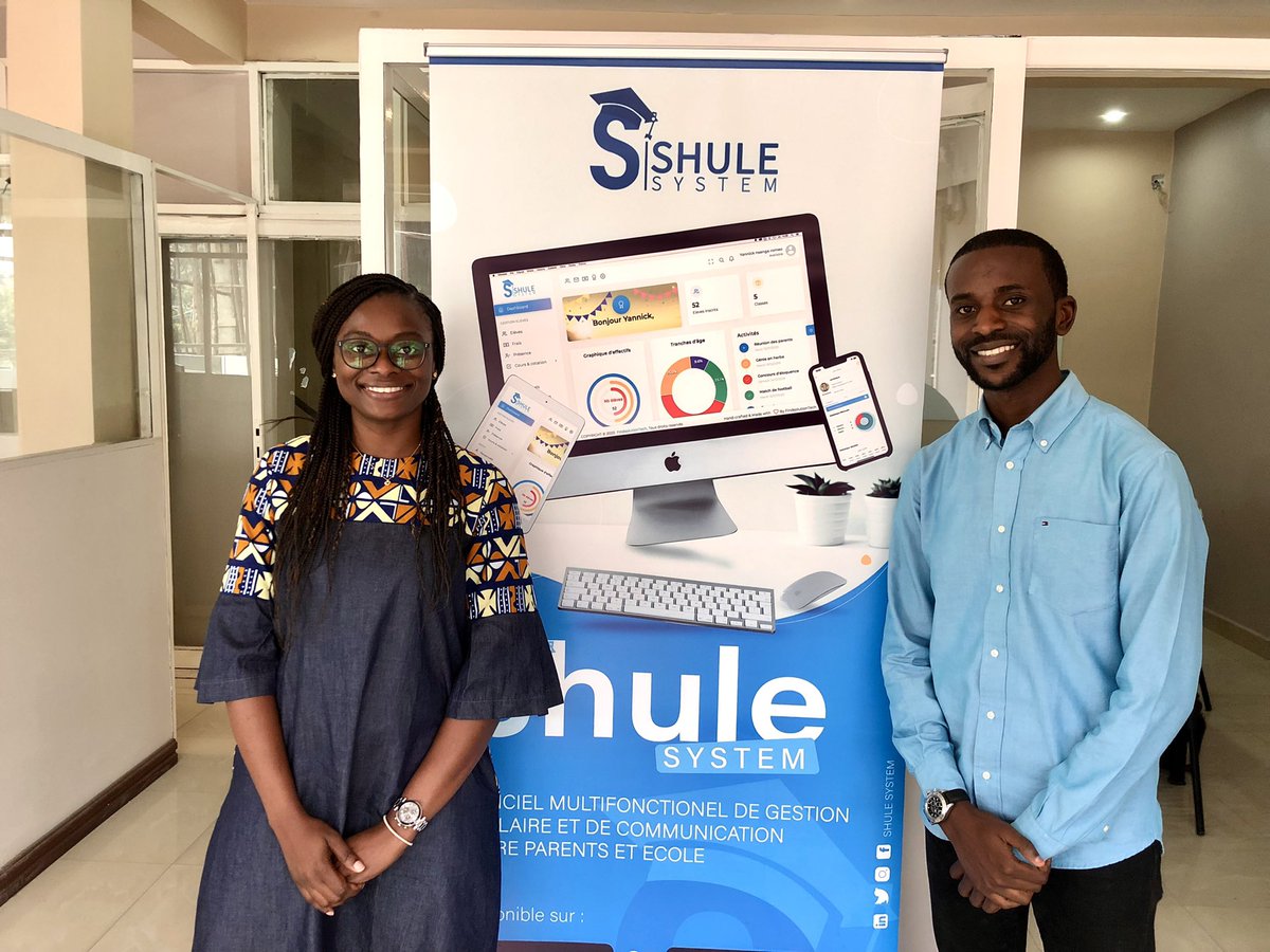 syllasbryant's tweet photo. Ce fut un réel plaisir d’avoir reçu Mme Gladys Moth , directrice de la stratégie et transformation de @Orange__RDC avec qui nous avons parlé du projet @ShuleSystem. https://t.co/7YtmyY8F1m