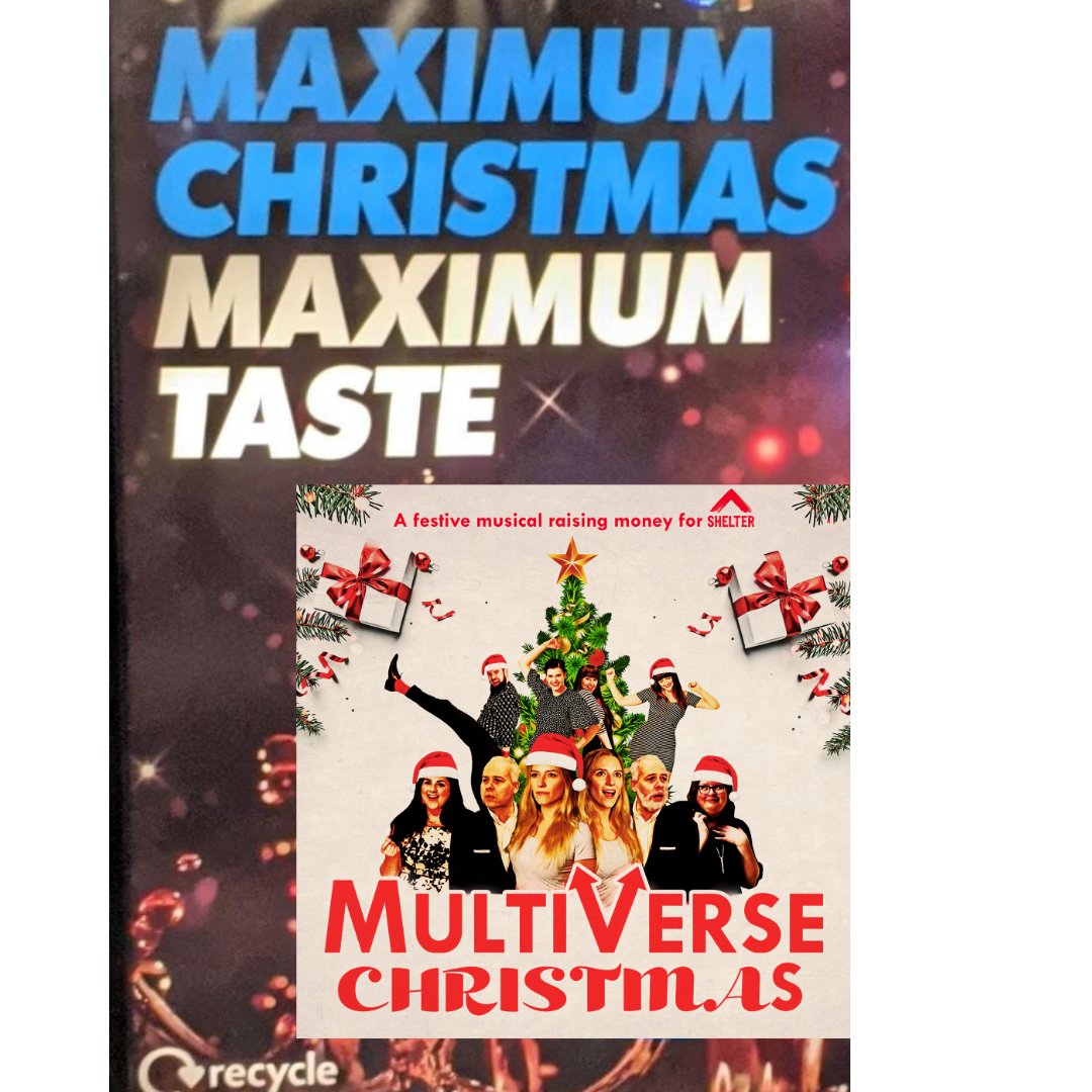 MultiverseImpro's tweet image. Just under two weeks until our utterly original Christmas musical @hooplaimpro . See what could&apos;ve been and get absolutely festive with us as we raise money for Shelter on December 11th. 10.30pm.
