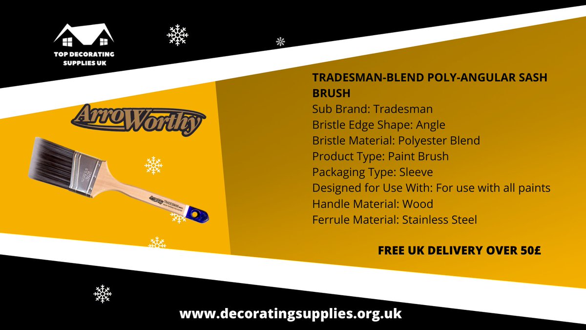 topdecoratinguk's tweet image. Starting December with one of the finest brands you can get on the market 👉🏻 𝐀𝐫𝐫𝐨𝐰𝐨𝐫𝐭𝐡𝐲 𝘄𝘄𝘄.𝗱𝗲𝗰𝗼𝗿𝗮𝘁𝗶𝗻𝗴𝘀𝘂𝗽𝗽𝗹𝗶𝗲𝘀.𝗼𝗿𝗴.𝘂𝗸

#decoratingsupplies  #arroworthy #arroworthybrushes #arroworthyfinultra #arroworthyukdistributor #arroworthypaintapplicators