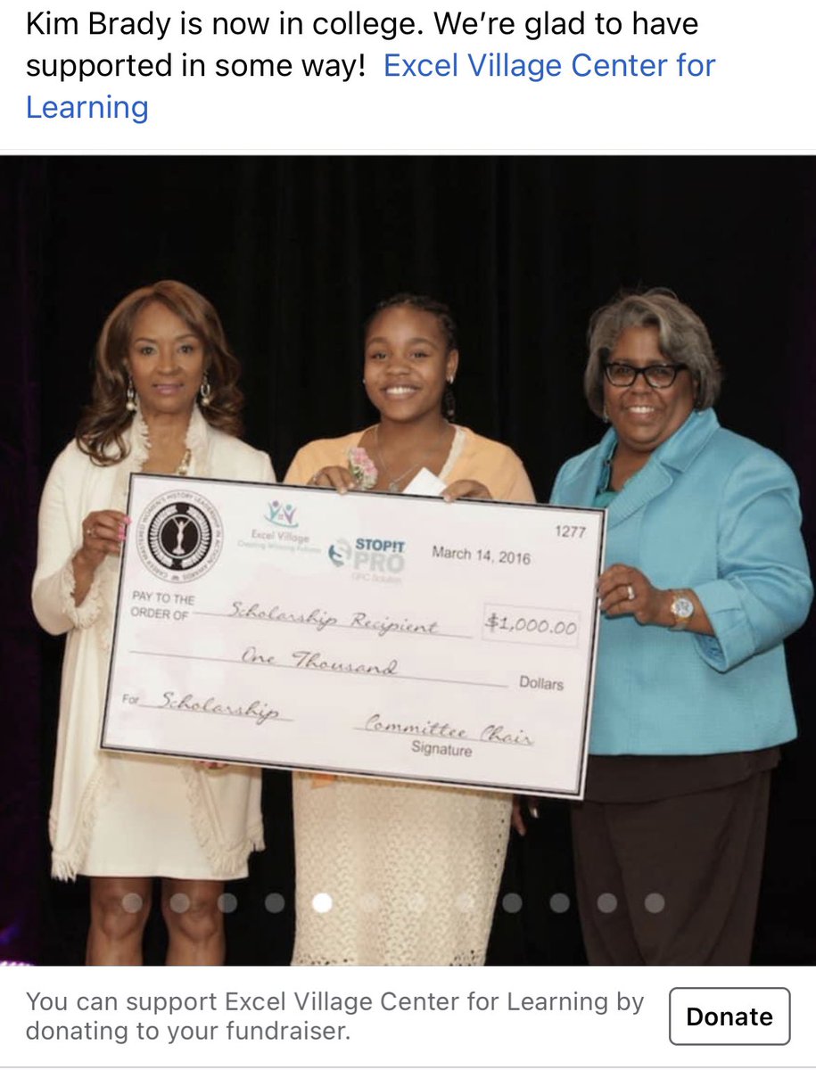 Giving Tuesday. Join us by donating at excelvillage.org/donate/