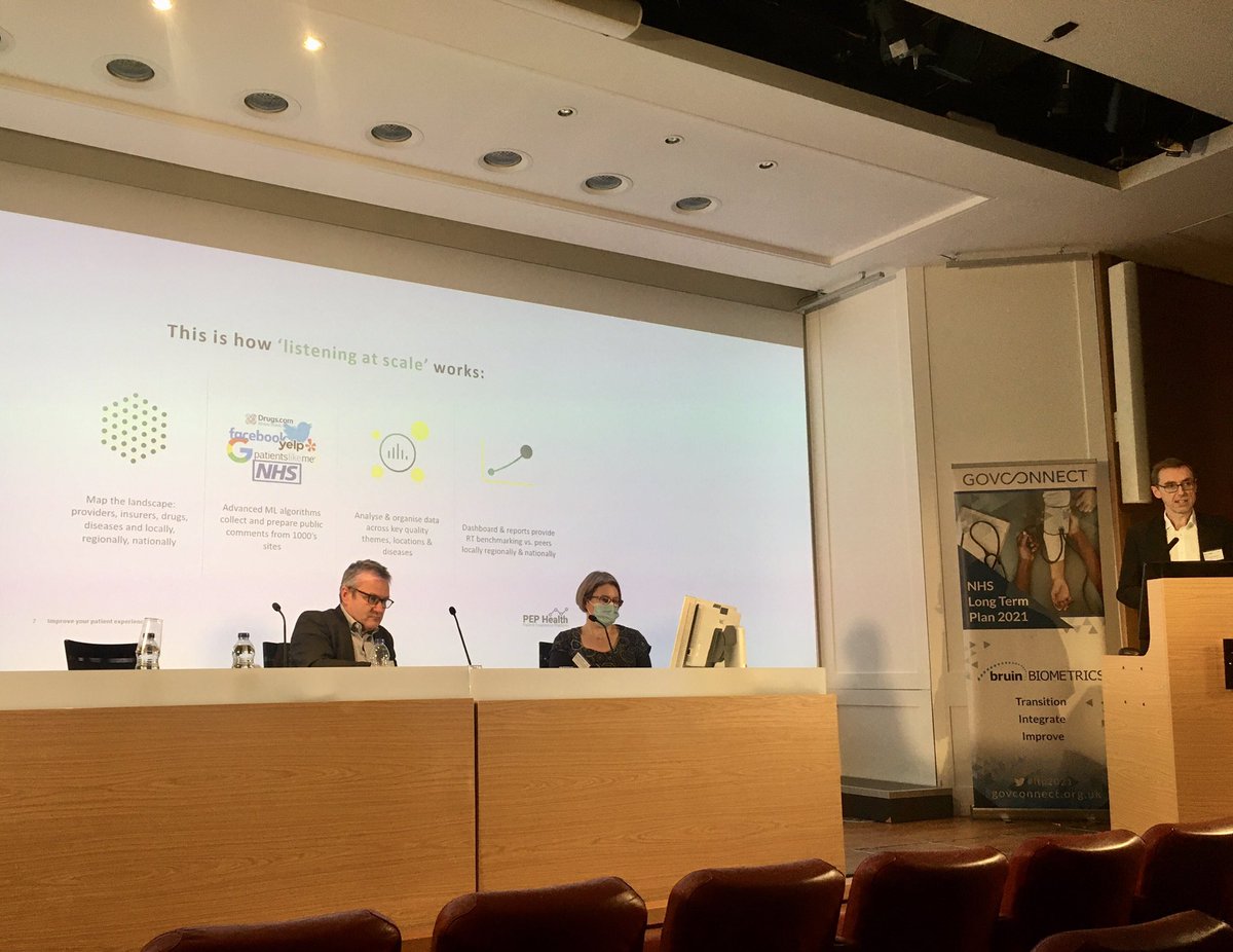 NHSAccelerator's tweet photo. Also heard from Fellow @drmarklomax at the #NHS Long Term Plan Conference. His 3 takeaways: A&amp;E experience is strongly correlated to overall patient experience, remember that patient experience is dynamic, and benchmark against and share insights with your neighbours. @PEP_Health https://t.co/NzvUevp7MC