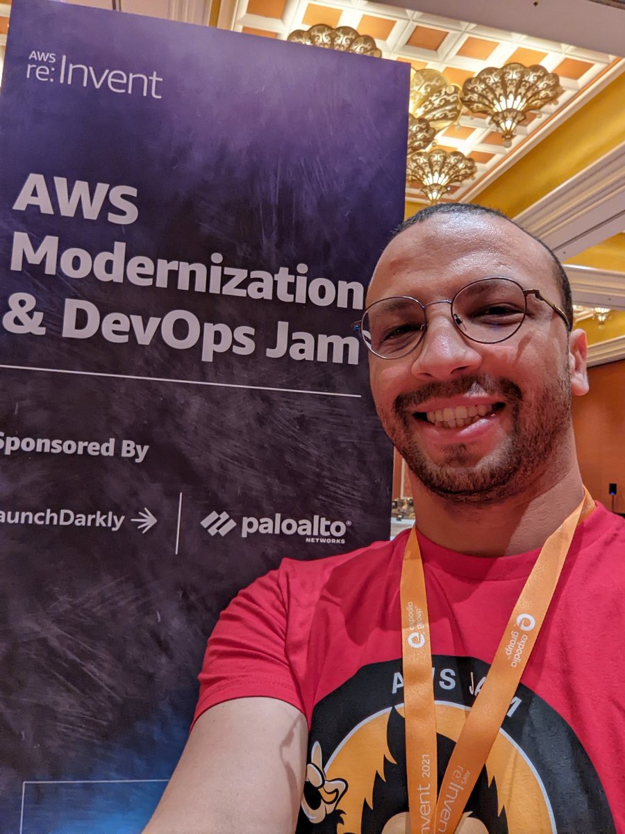 MahHafez's tweet image. 4 years ago I had a dream to be there, Now I&apos;m not only attending #reinvent2021 but I&apos;m part of it facilitating DevOps and Transformation Jams. 
#awsjam #awsreinvent