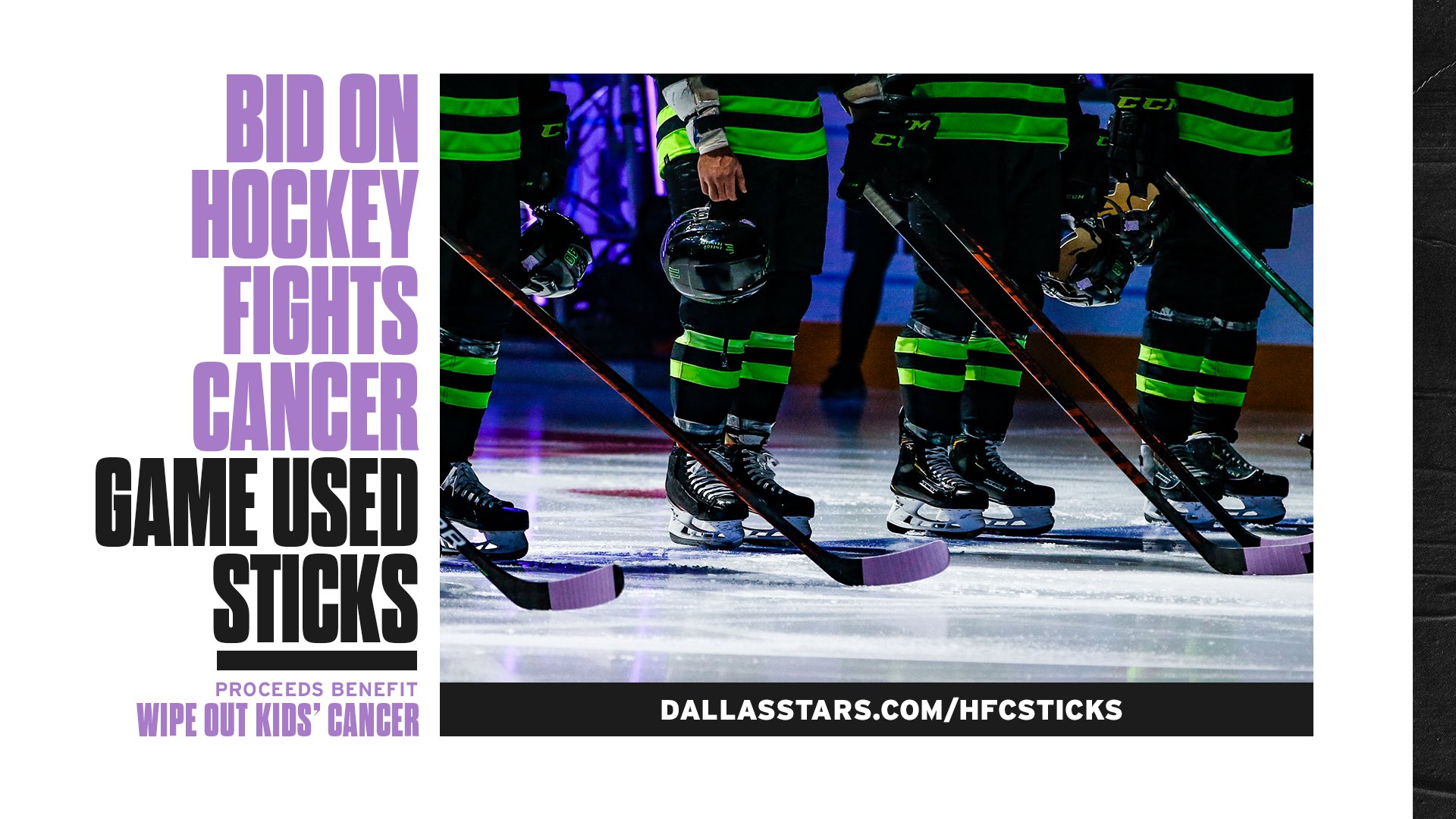 Dallas Stars on X: Special sweaters for a special night. 💟  #StarsFightCancer #HockeyFightsCancer  / X