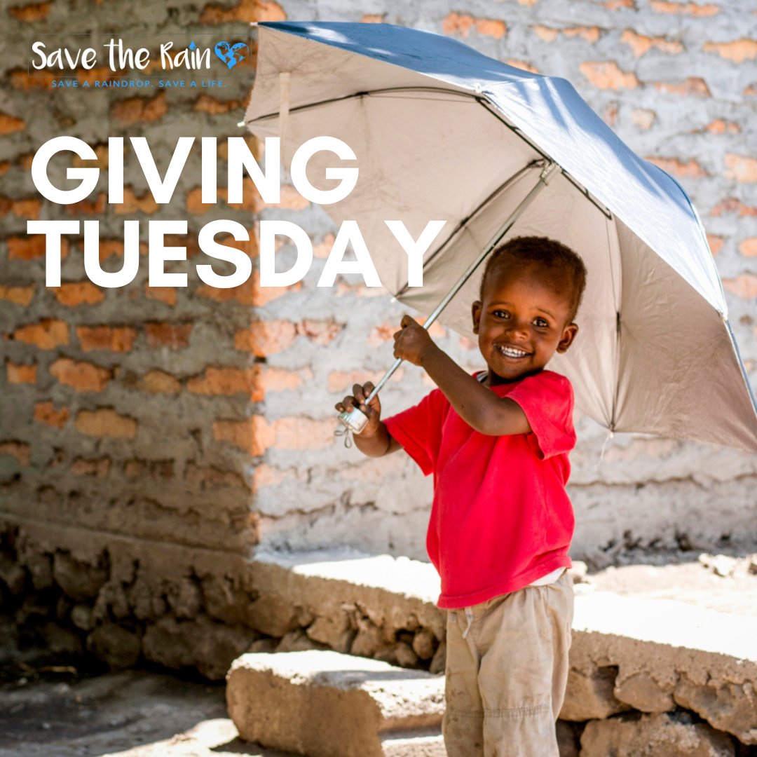Save_the_Rain_'s tweet photo. Today is #GivingTuesday. 

With partners like you, we won't give up. We will harvest every drop of rain and every drop of hope to keep creating solutions for those living without clean water.⁠

Please join us to help end this crisis. 💧

Donate: https://t.co/tDQ7S1CuOa https://t.co/CUXScqguX3
