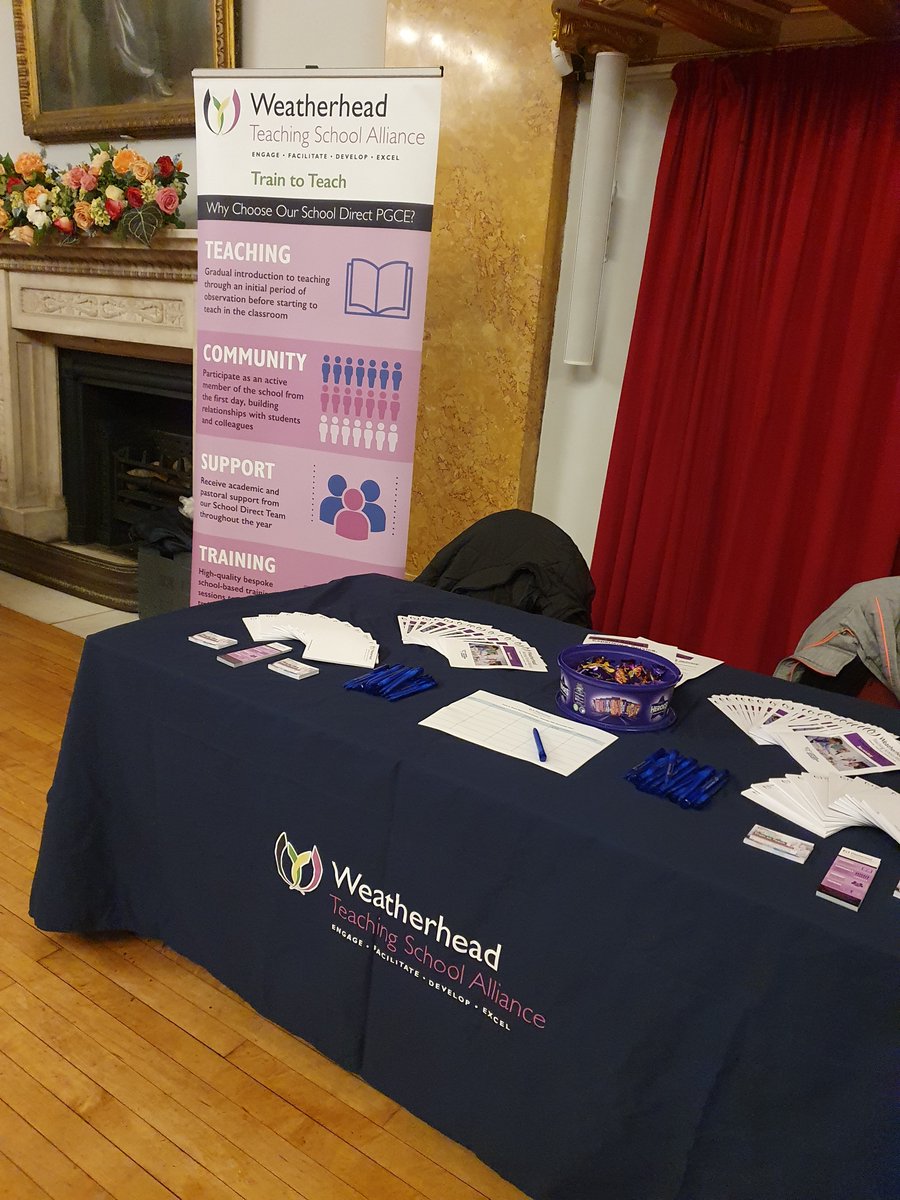 ITTWeatherhead's tweet photo. All ready to meet potential trainee #teachers who are looking to #teach on the #Wirral at the Liverpool Town Hall @getintoteaching #school https://t.co/612z27vWQy