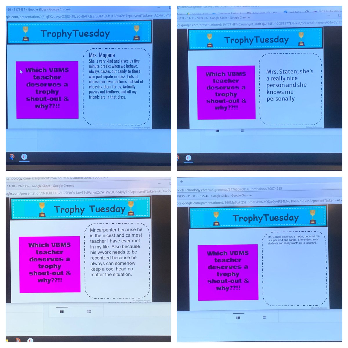 mrsSLStokes's tweet photo. For Inclusive opening today, we shouted out some teachers for all of their hard work &amp; talent❤️@VBAggie93 https://t.co/qMItSsUCWf