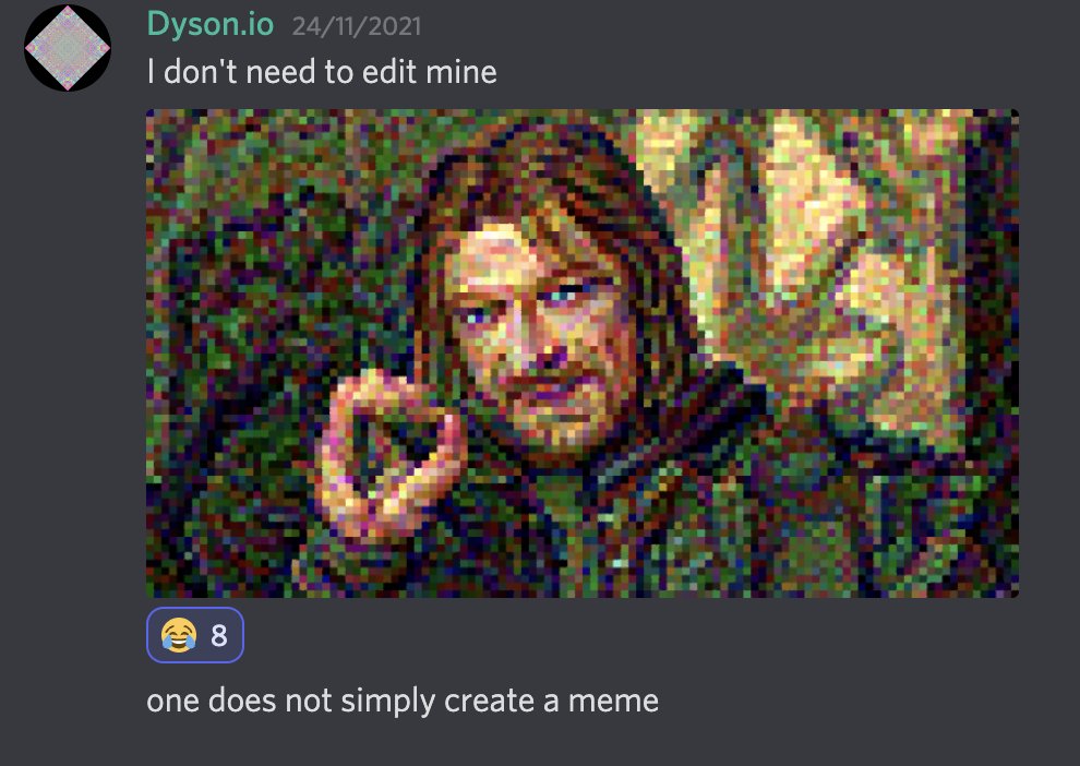 CineSOLNFT's tweet photo. We held a meme contest... and the result is a meme inside a meme! 

Congratulations @likethevacuum ! https://t.co/M2Ki84Gofs