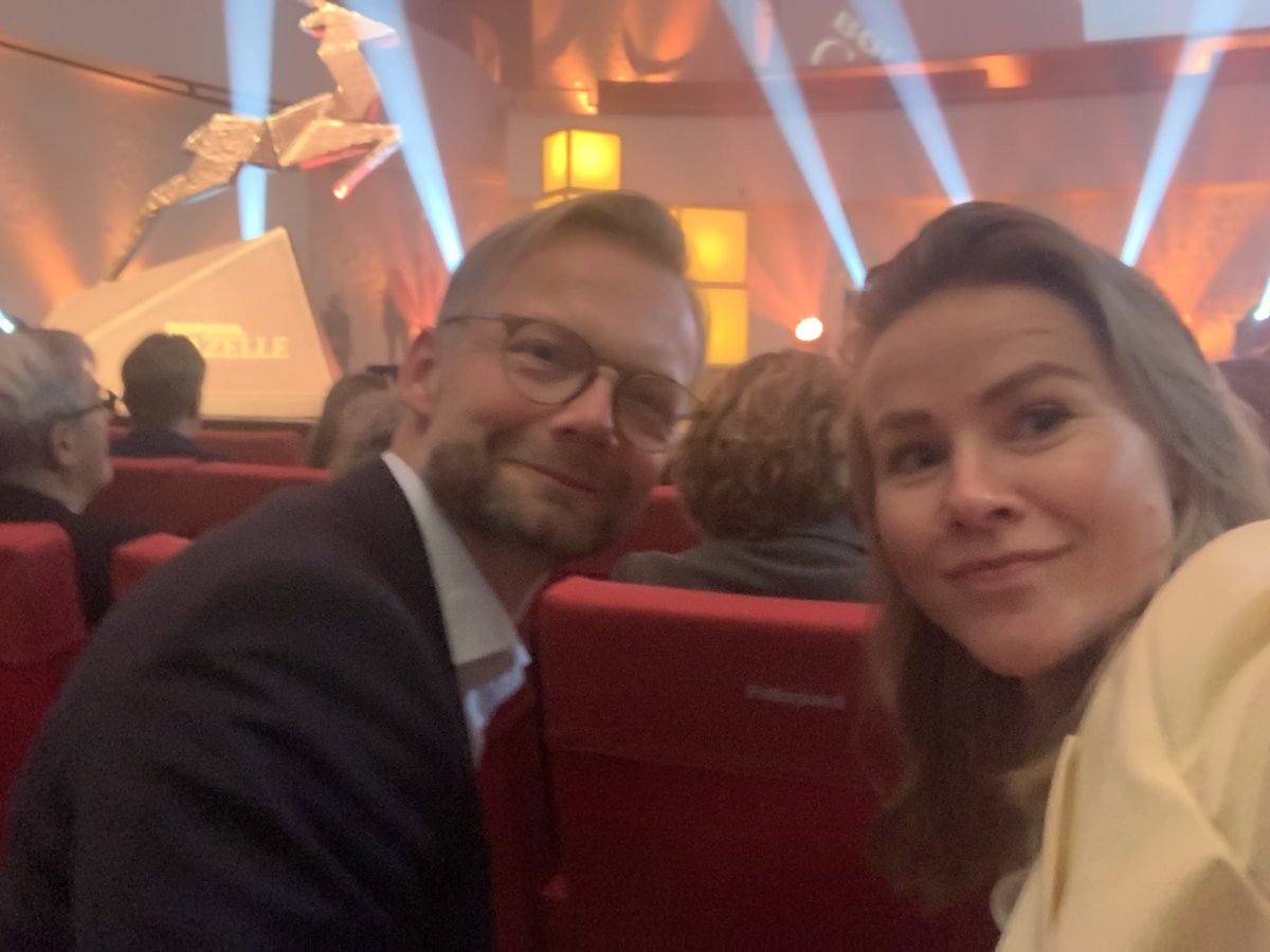 ullerup's tweet photo. At Børsen Gazelle event today with @Brogaards - proud that @trackunit is a Gazelle and that we are generating new jobs and growth within the tech domain - Thanks for hosting a great show @NielsLunde and team - cool to see how you celebrate Gazelle companies #børsengazelle2021 👏 https://t.co/Lzlp46tBJz
