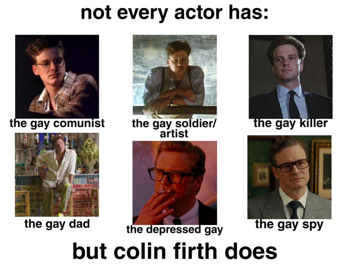 colin firth has them all