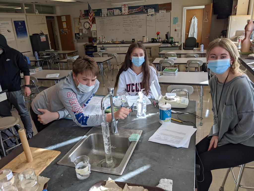 MrMaguireHJSHS's tweet photo. Biology students are investigating osmosis using 🥕 and salt water solutions #HighConcentration @hopedalejshs @kraspyhhs https://t.co/QdDZke2lXg
