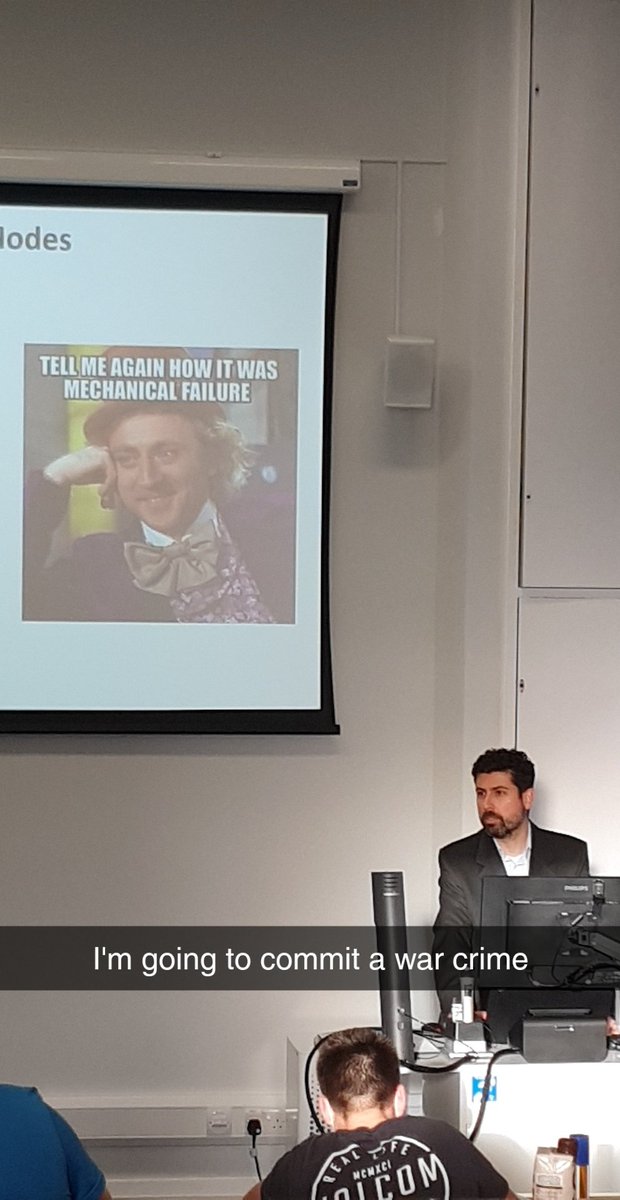 teddoesathing's tweet image. "So how's uni going?"