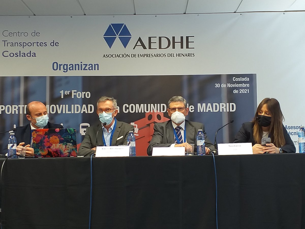 aedhe's tweet photo. Agradecemos a nuestras empresas asociadas por su asistencia y participación en #ForoLTM. #Gracias a M* Luz Cobos, DG @Transaher; Antonio Fueyo DG @TIPSA_red; y @robertoaldea presidente @GrupoCartes por sus ponencias para dar valor a sectores #Logística #Transporte #Movilidad https://t.co/XtuxNEt2uM