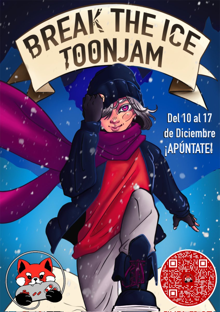 ¡¡Desvelamos Break The Ice ToonJam!!

Nos complace anunciar que la convocatoria está abierta para todos y todas las personas que quieran participar. 

Anímate a participar junto a tus amigos y no dejes pasar esta oportunidad.

Tienes el link para el formulario en la descripción.