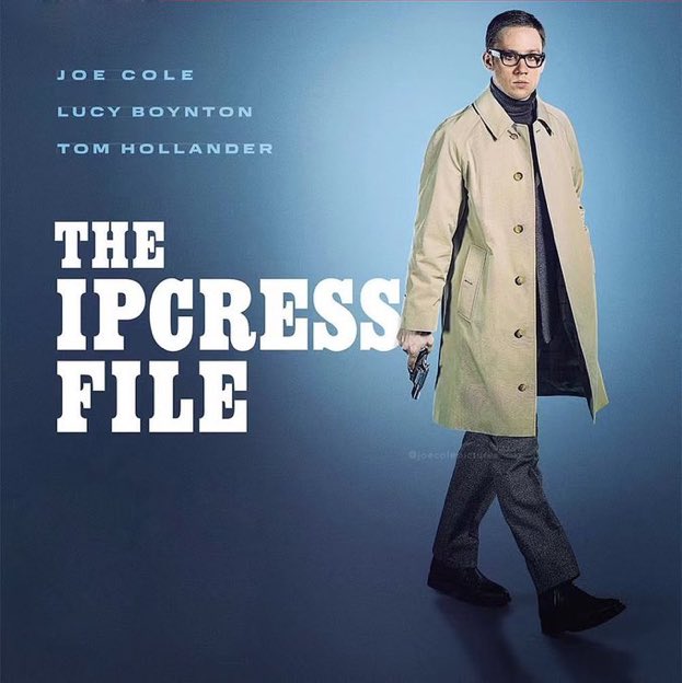 New poster of Joe Cole as Harry Palmer in ‘The Ipcress File’
