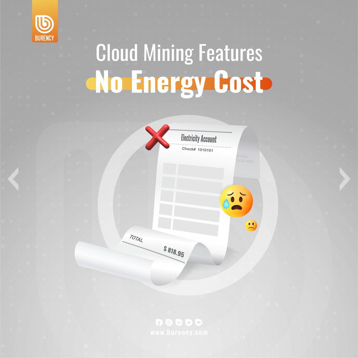 BurencyOfficial's tweet photo. Burency Cloud Mining
No installation and operation relevant equipment and software needed and Instant transfer by subscription period

#Burency #Buy #bitcoin #expo2020 #mining #exchange #cloudmining #Burencyfarm
https://t.co/O7OvBNCJOr https://t.co/UApLP73QwE