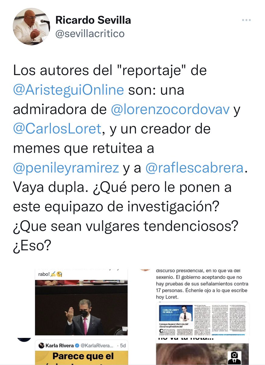 Morena168399456's tweet photo. @epigmenioibarra @AristeguiOnline De este hecho sacamos conclusiones: Carmen perdió hace un tiempo el rigor periodístico. Carlos Loret debe estar tranquilo ya hizo escuela con el periodismo de Montaje, y por último, las audiencias tomamos las riendas de la conversación y el debate político, no hay vacas sagradas. https://t.co/jIxJHkk1Lg