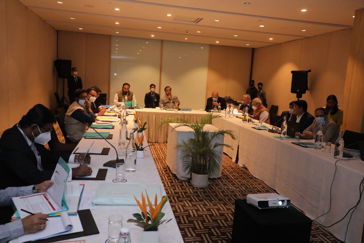himantabiswa's tweet photo. To ensure continuous and best-in-class cancer care to patients from the region, I chaired the Board Meeting of Assam Cancer Care Foundation and reviewed progress of the hospitals being set up and other important issues, along with my cabinet colleague Shri @keshab_mahanta. https://t.co/sAt4Nmng0B