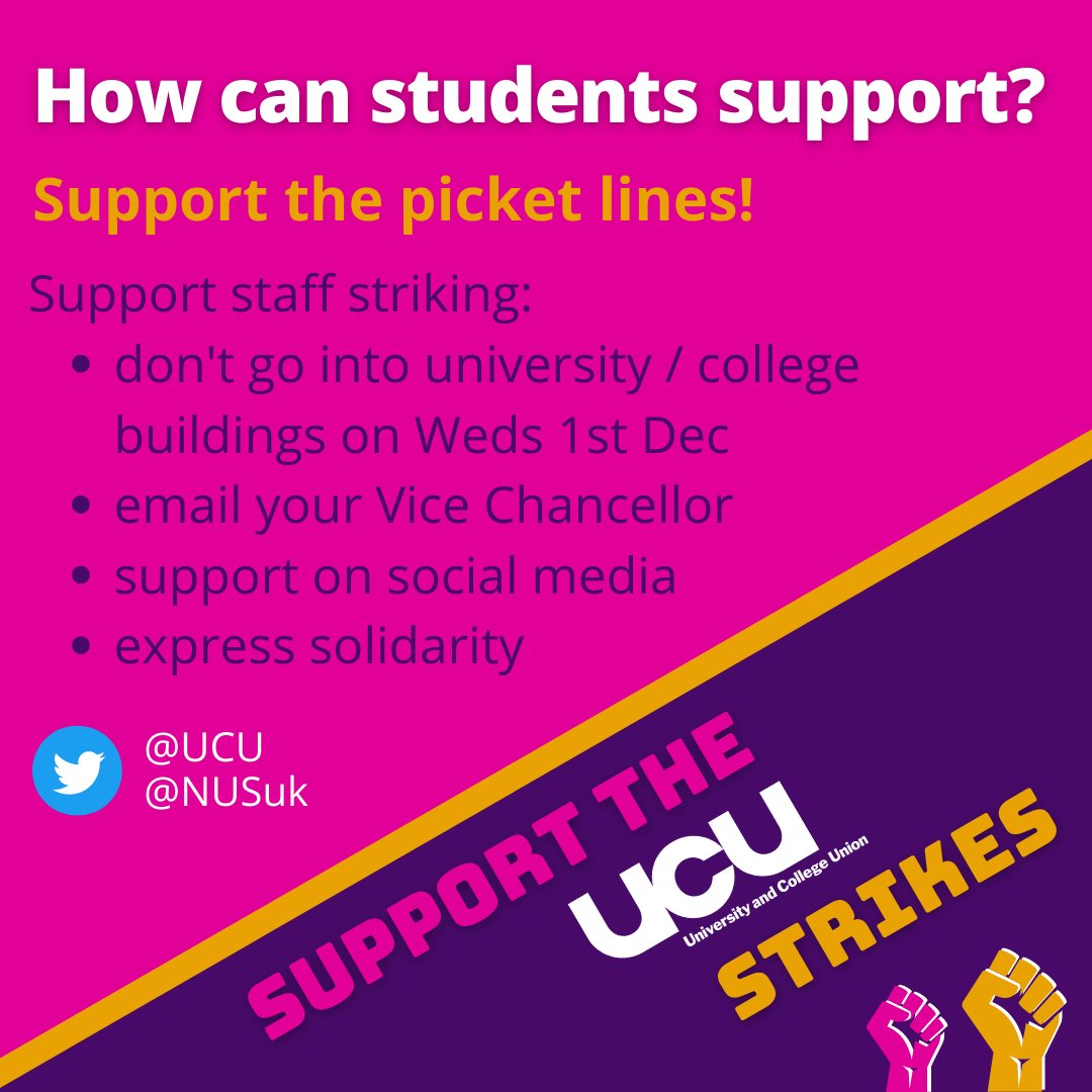 nusuk's tweet photo. We’re supporting the @ucu strikes!✊🏼🪧📣⚡️
And you should too…
Support the picket lines TOMORROW!
#UCUstrike #UCU #OneOfUsAllOfUs https://t.co/5zlNEvse3S