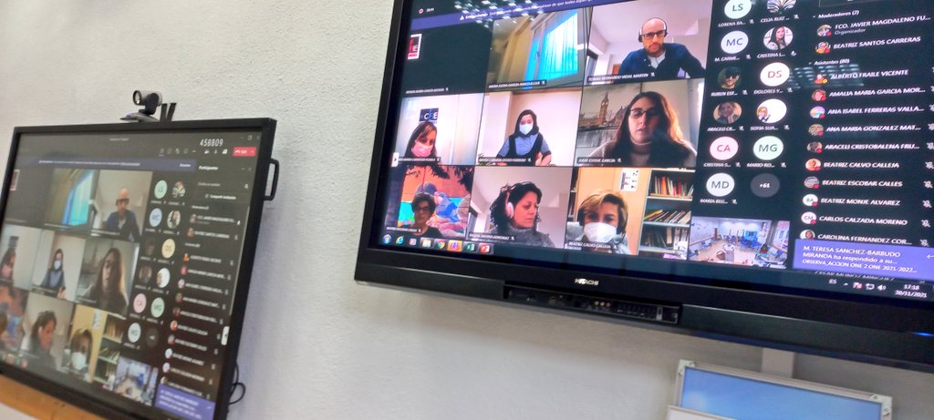 CFPIdiomas's tweet photo. Comienza el viaje formativo #OBSERVA_ACCION 21-22.

Hoy sesión para los 45 profesores observadores y 45 profesores expertos + los profesores que observarán a docentes en Noruega 🇳🇴 y Alemania.🇩🇪.

Gracias por confiar en el @CFPIdiomas para vuestra #innovaCyL #internacionalizaCyL https://t.co/pkmQCL53oH