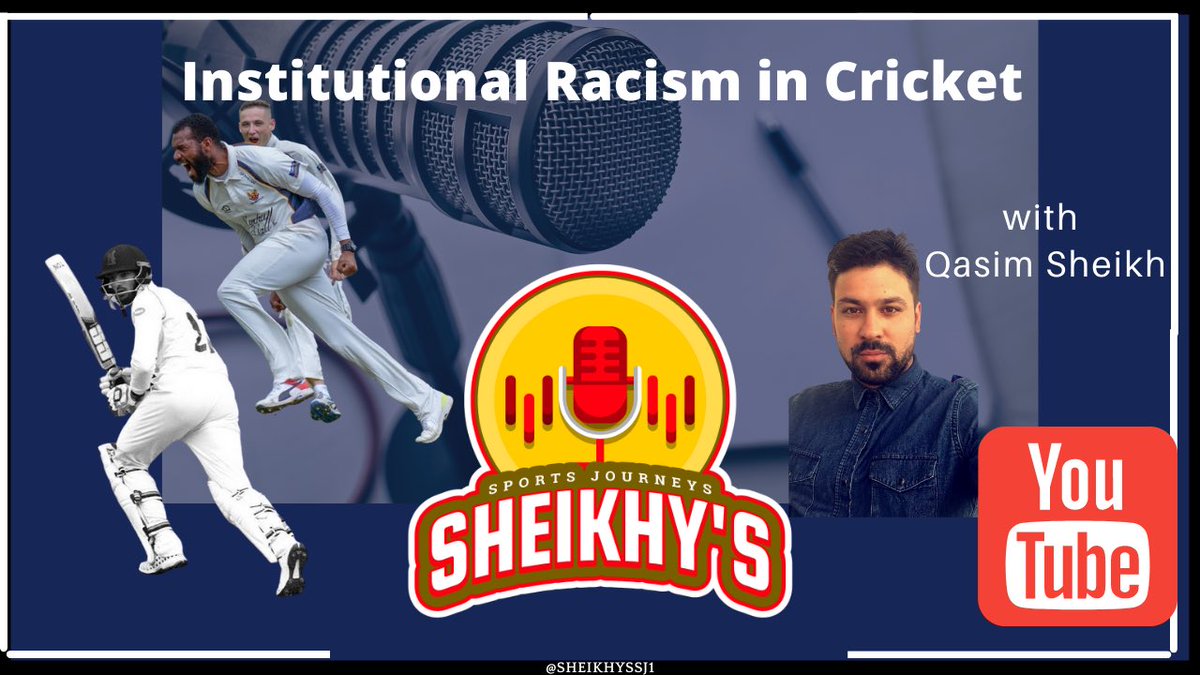 🎙Dropping later this week 

Joined by Ex <a href="/WarwickshireCCC/">Bears</a> players <a href="/recordogordon/">Recordo Gordon</a> <a href="/AndyUmeed/">Andrew Umeed</a> 

We discuss recent findings into institutional racism within <a href="/YorkshireCCC/">Yorkshire CCC</a> <a href="/ECB_cricket/">England and Wales Cricket Board</a> 

+Chat &amp; compare lived experiences 

Channel 👇

bit.ly/2TSRANz