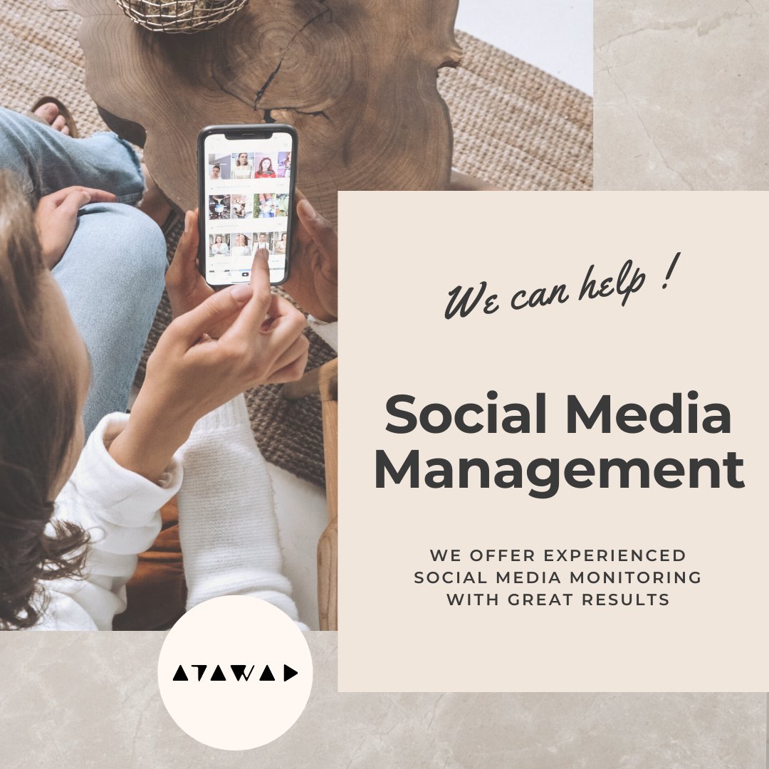 AtawadAgency's tweet photo. Having a #SocialMediaStrategy in place for #communitymanagement is no longer an option. It is a must! ✅

To find out more about what we offer email your requests to hello@atawad.biz or slide directly into our DMs 🤳

#socialmediamanager #socialmediastrategy #communitymanager https://t.co/Rl4indygpG